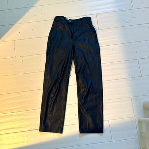 Levi's leather pants